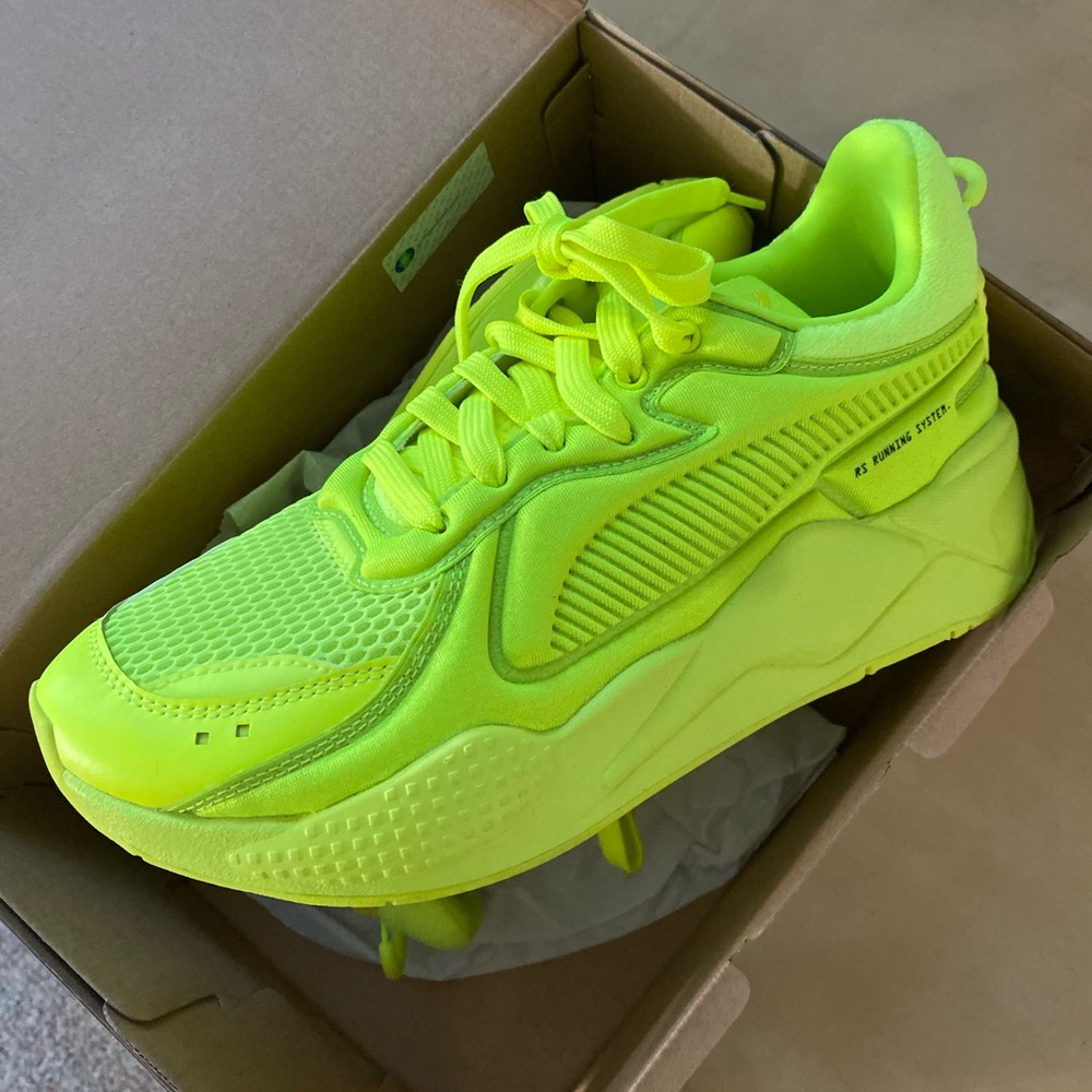 Puma Bright Lime Athletic Shoes